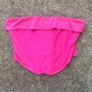 Princess Polly pink corset top